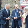 HRH Prince Richard, Duke of Gloucester visits Crich Tramway Village